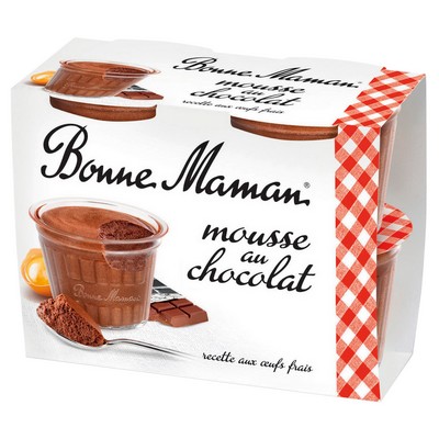 [688366] Dessert Mousse Chocolat 4x50g