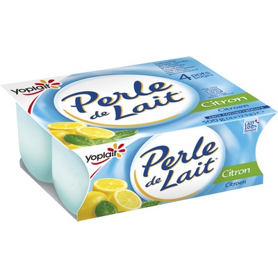 [678045] SLA PERLE DE LAIT CITRON 125GX4
