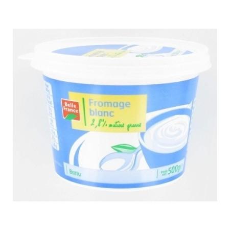 [678649] FROMAGE BLANC BATTU 3% MG BF POT 500 G