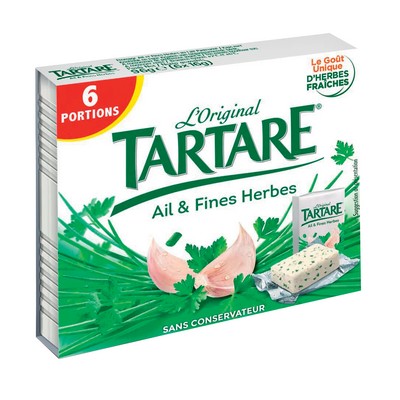 [686402] TARTARE® AIL & FINES HERBES 6 PORTIONS 96G