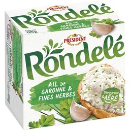 [684704] RONDELE AIL DE GARONNE ET FINES HERBES 125g