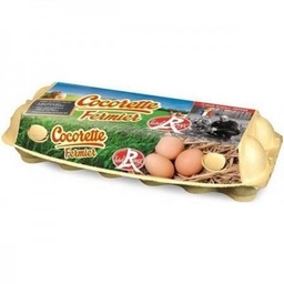 [542803] BT 12 OEUFS LB R.MOY COCO