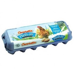 [542761] BPX 12 EGGS FREE RANGE COCORE