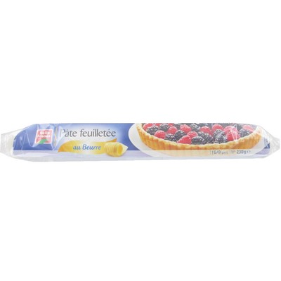 [920686] PATE FEUILLETEE PB PRETE A DEROULER BF FILM 230 G