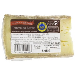 [697383] TOMME DE SAVOIE LAIT CRU IGP DBF FILM PDS VARIABLE