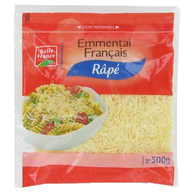 [796722] EMMENTAL GRATED 500G     BF