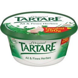 [687202] TARTARE® AIL & FINES HERBES POT 250G
