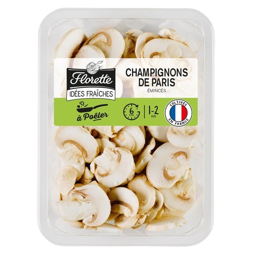 [850503] Champignons de Paris émincés 130g