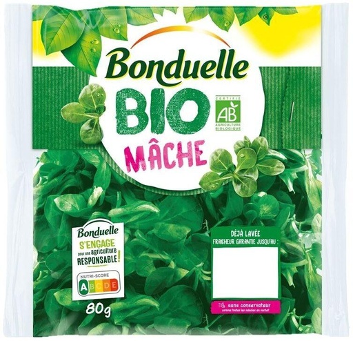 [940544] Salade Bonduelle mâche bio   80g