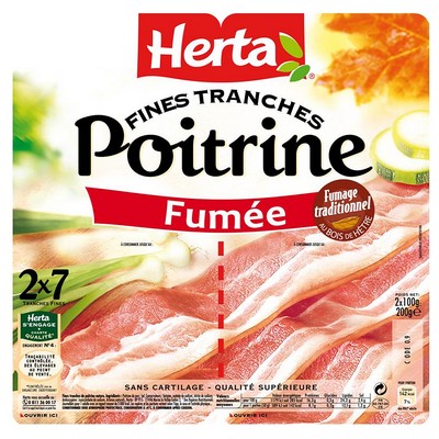 [917302] POITRINE FUM.TR 200.HERTA
