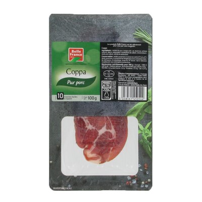 [940080] COPPA X 10 TRANCHES BF BARQUETTE 100 G