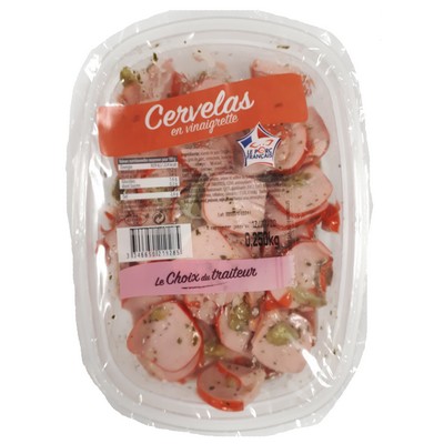 [599860] Cervelas vinaigrette 250 g