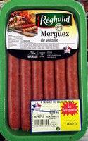 [770727] MERGUEZ VOLAILL.300.HALAL