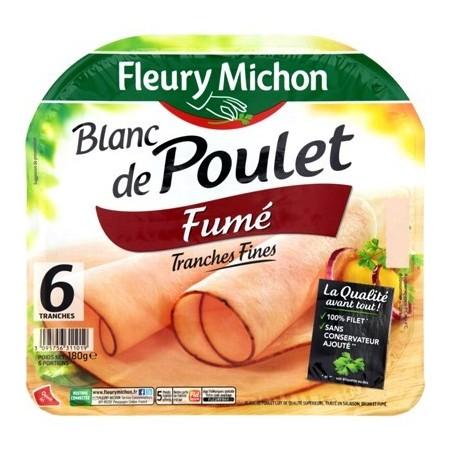 [973420] SMOKED WHITE CHICKEN THIN SL. X6 FM