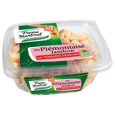 [926568] MARTINET - Piémontaise jambon aux tomates fraîches 300g