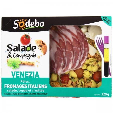[569467] SODEBO SALADE&CIE 320G VENEZIA MOZZARELLA COPPA