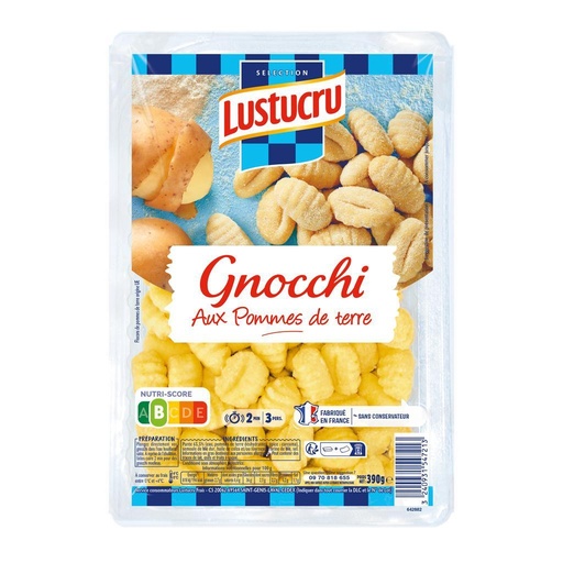 [829648] GNOCCHI 390G LUSTUCRU SELECTION