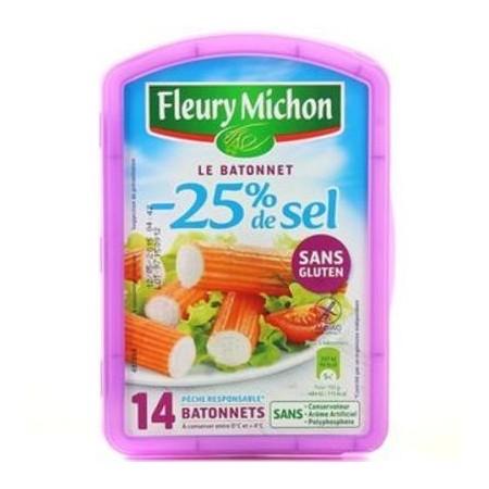 [860403] 14 Bâtonnets Surimi, - 25 % de Sel
