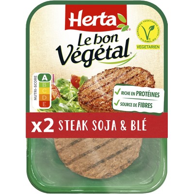 [523480] STEAK SOJA BLE X2  HERTA