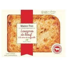 [932665] LASAGNES BOEUF 900G  TINO