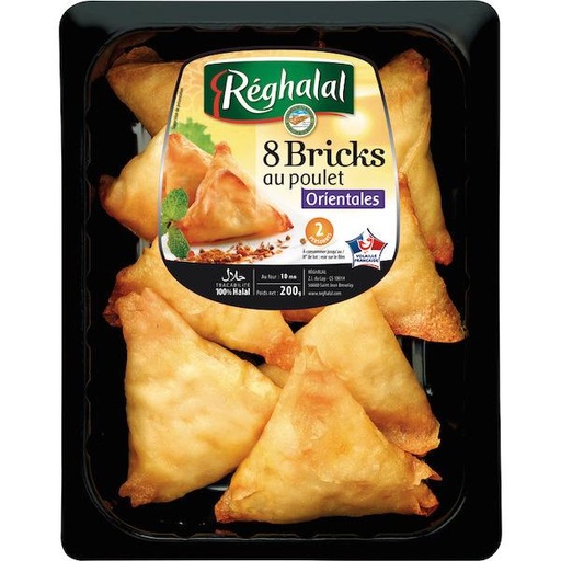 [880542] 200G REGHALAL BRICKS AU POULET