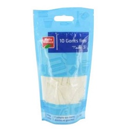 [715722] 10 Gants fins Taille S - BELLE FRANCE
