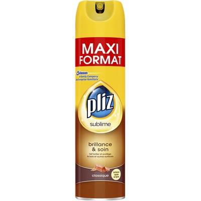 [720227] PLIZ® - Soin Expert Bois - Brillance & Soin - Aérosol - Classique