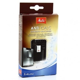 [499228] MELITTA Détartrant - Machine à Expresso(machines automatiques, à capsules ou à dosettes) - Poudre - 2 do