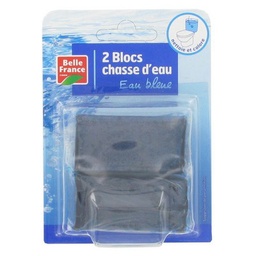 [733881] BELLE FRANCE BLOC CUVETTE EAU BLEUE 2X50G