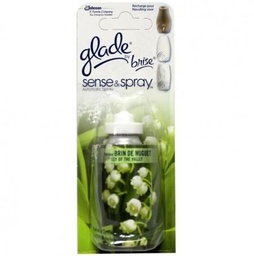 [739649] Recharge Diffuseur Sense & Spray™ Muguet Glade® - aux huiles essentielles, 18 ml