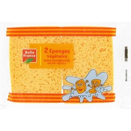 [738823] 3 MIDDLE-SIZE BLOND SPONGES BF