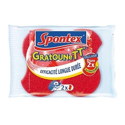 [737544] SOFT SCRAPER DBLE GRATOUNETT SPONTEX