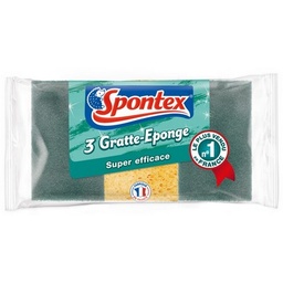 [737866] 3 PAN-SCRAPER ON SOFT SPONGE