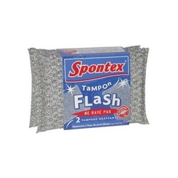 [737924] 2 SCRAPPING SCOURERS FLASH