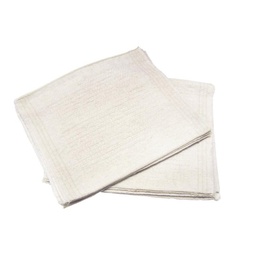 [808485] WHITE WEAVED FLOOR CLOTH WINNY