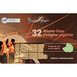 [753525] FIRE LIGHTING CUBE X32 WOOD COMP