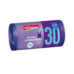 [741223] 20 HANDLE BIN BAGS 30L ALFAPAC