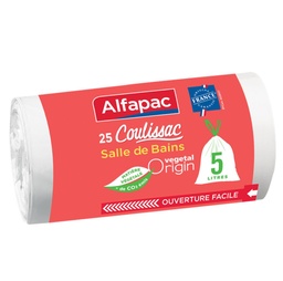 [741561] 25B.GARBAGE BAGS.5L.ZIPP.ALFAP