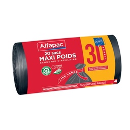 [493221] 20 HEAVY-DUT ALFAY TRASH BAG