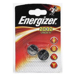 [573626] Piles bouton Energizer Lithium 2032, pack de 2