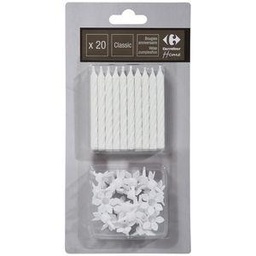 [757542] BL.20 BOUGIE ANNIVERS.BLC