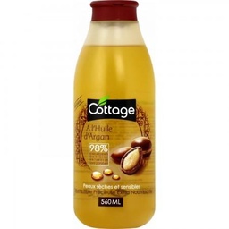 [513242] DOUCHE HUILE EXTRA NOURRISSANTE ARGAN 97% D'INGREDIENTS D'ORIGINE NATURELLE 560 ML