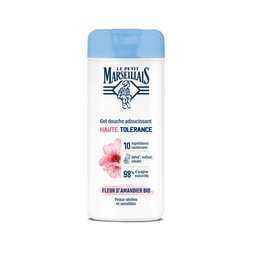 [610360] ORGANIC ALMOND FLOWER SHOWER GEL 400ML PETIT MARSEILLAIS