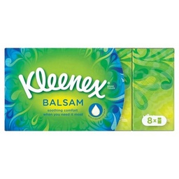 [514182] Kleenex® Mouchoirs Etuis Standard - Balsam x8