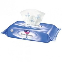 [858704] Lingettes nettoyantes bébé Pure Water NIVEA BABY le paquet de 57 lingettes