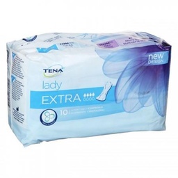 [847186] Serviettes TENA Discreet Extra x10