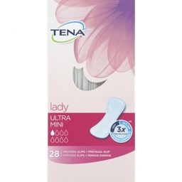 [847087] TENA Discreet protège-slips ultra mini x28