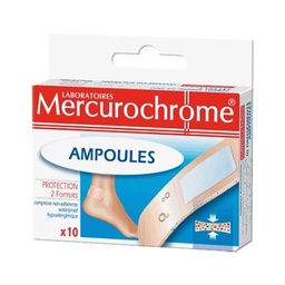 [863720] PANSEMENTS AMPOULES PROTECTION, 10 unités