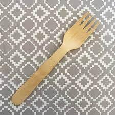 [751123] WOODEN FORK 16CM5 X10