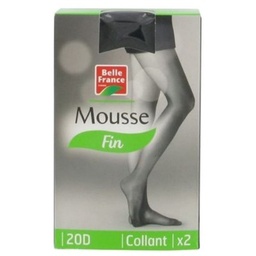 [493361] BELLE FRANCE 20D MOUSSE TIGHTS NATURAL BF 1/2S